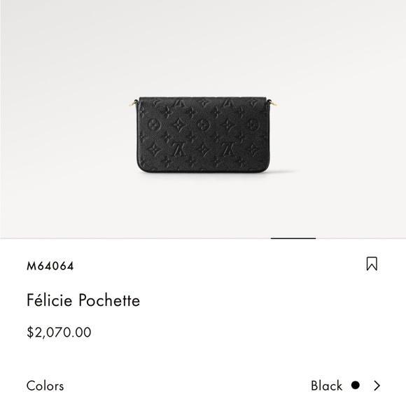 SOLD - Authentic LV Félicie Pochette - Picture 10 of 11
